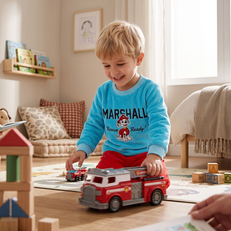 Picture of PAW5204314 BOYS PAW PATROL FLEECY PYJAMA 2-8 YEARS